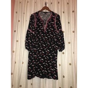 Boho Chic Long Sleeve Dress